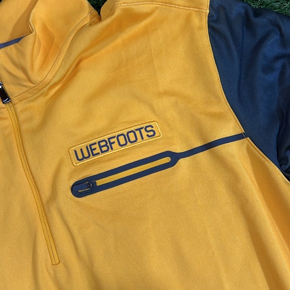 Nike Oregon Ducks “Webfoot” 1/4 Zip Dri-Fit Pullover - Picture 2 of 6